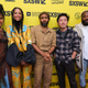Zazie Beetz, Stefani Robinson, Donald Glover, Hiro Murai, and Stephen Glover at the premiere of Atlanta season three in March